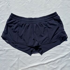 Lululemon Hotty Hot Shorts Navy Blue